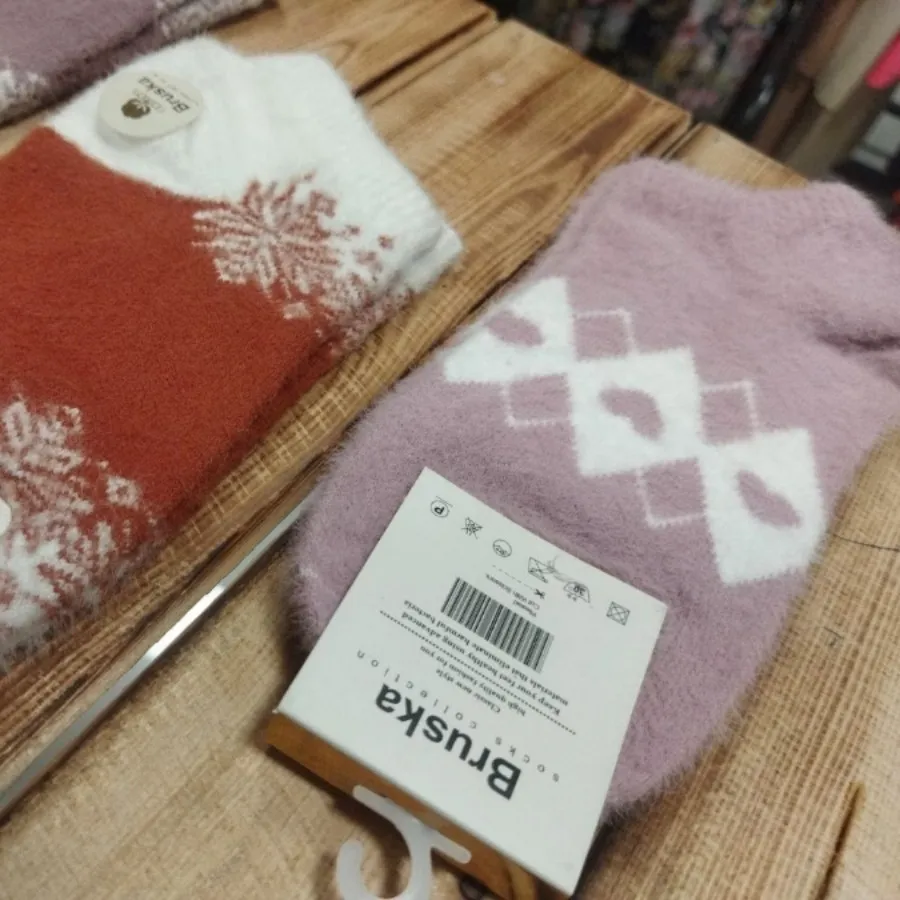 جوراب گرم ضخیم زنانه