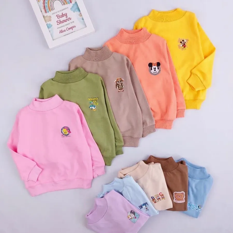 بلوز یقه سه سانت رنگی?