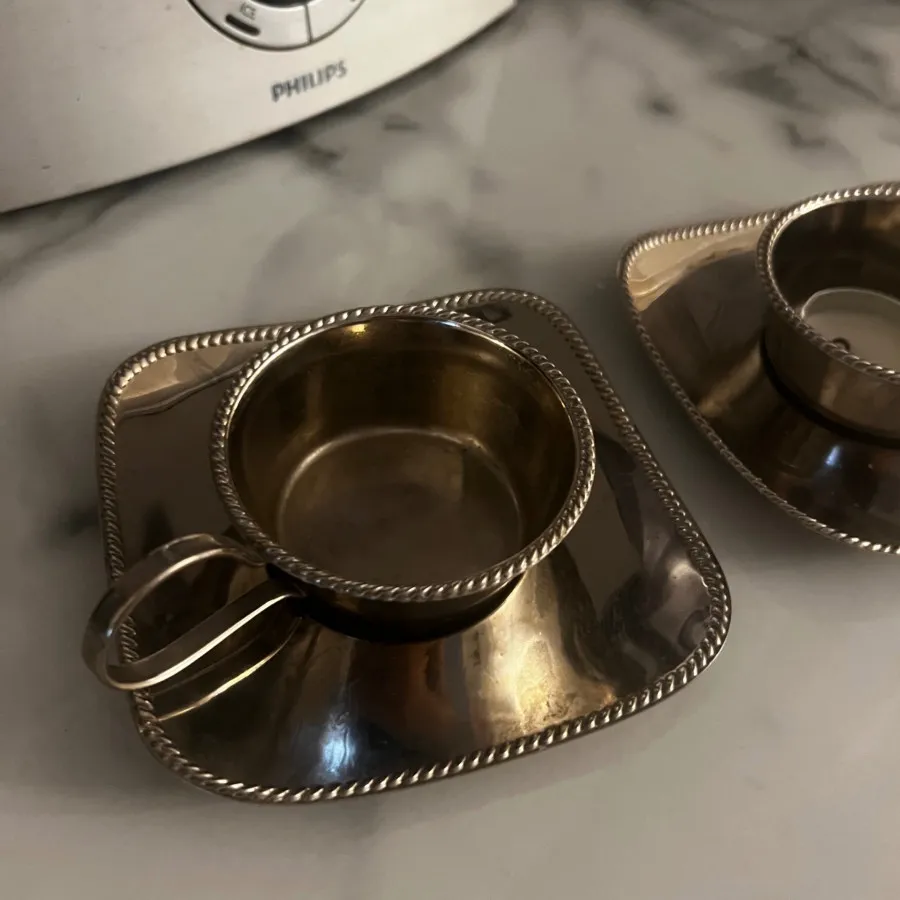 تخته سرو چوبی و جا شمعی