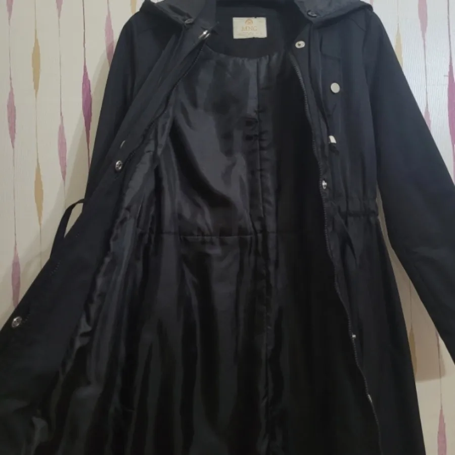 مانتو بارانی کلاهدار