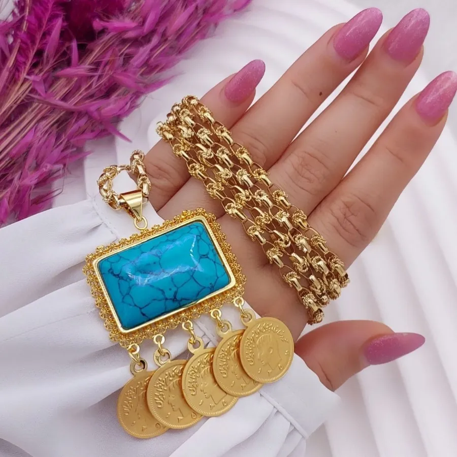 زنجیر و پلاک طرح طلا