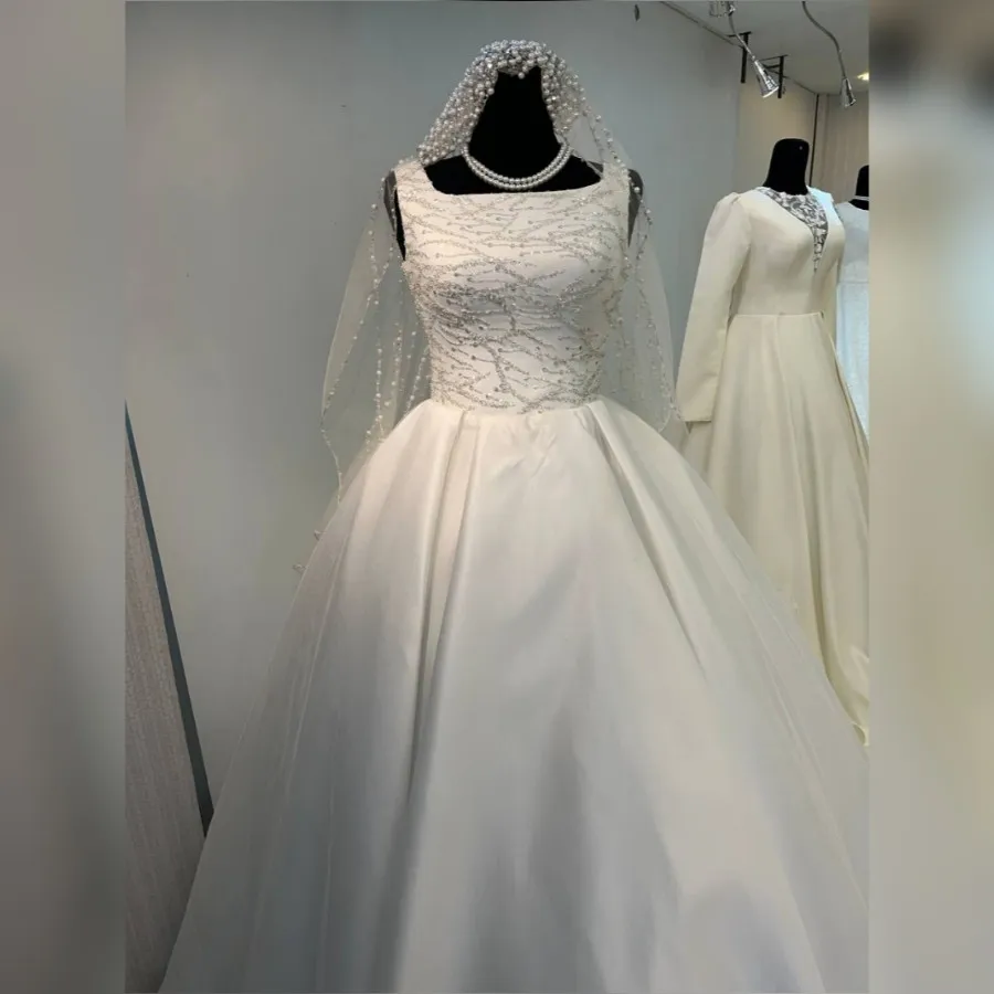 لباس عروس ساتن