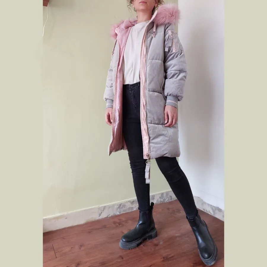 کاپشن زنانه وارداتی گرم