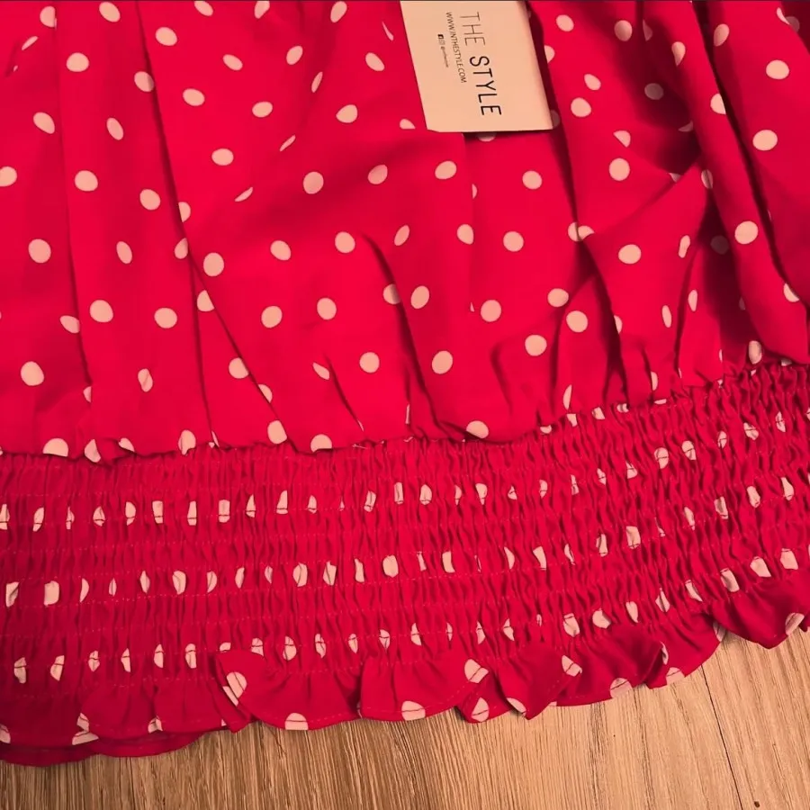 شومیز کراپ خال خالی