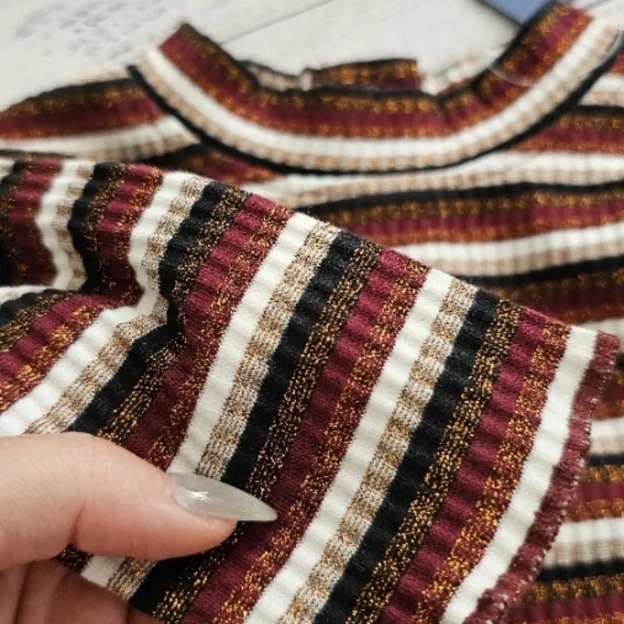 بلوز کبریتی لمه دار