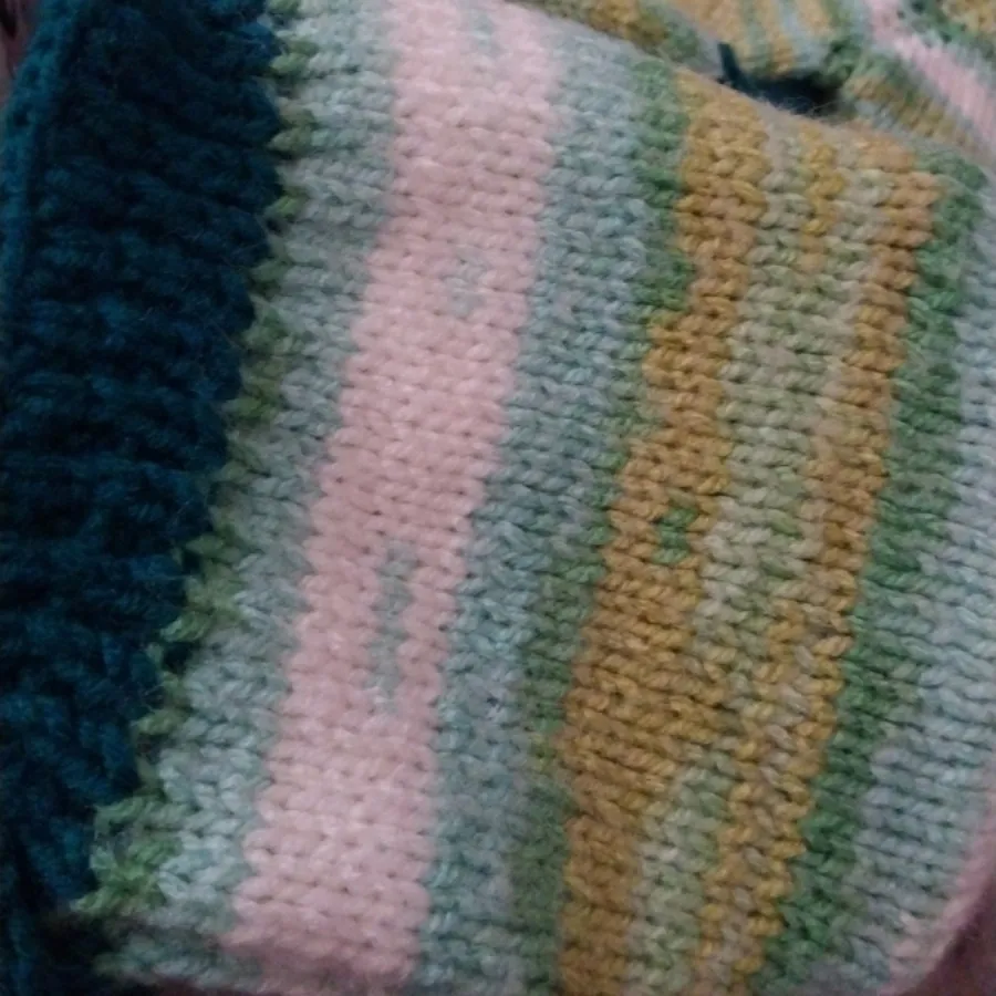 ست بافت بلوزشلوار کلاه