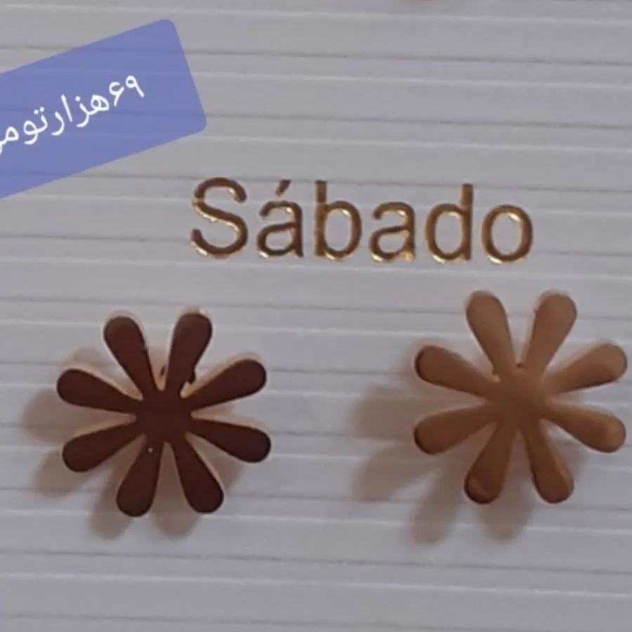 گوشواره میخی دونه ای 69