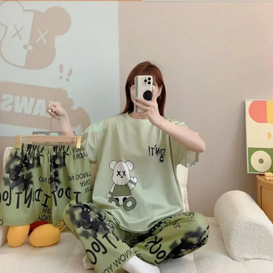 ست بلوزوشلوار شلوارک