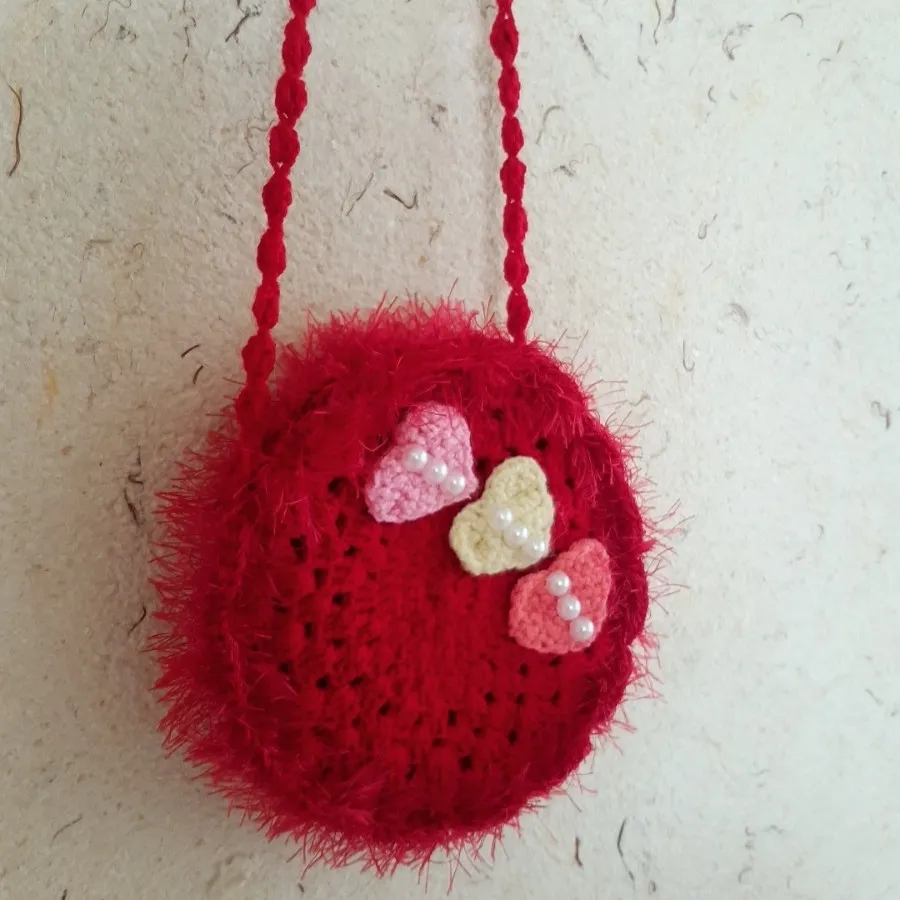 کیف بافت دخترانه