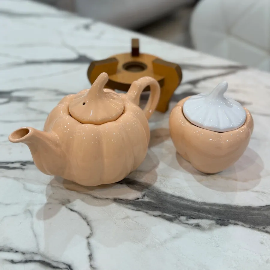 قوری و قندان ست