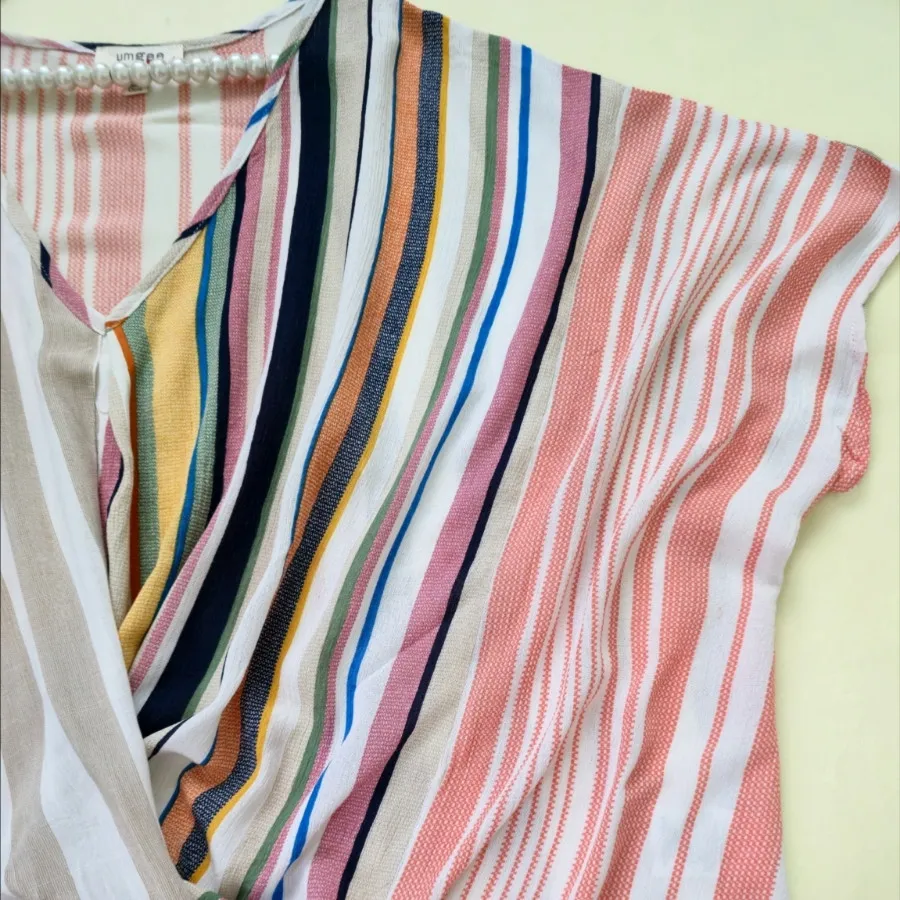 تیشرت نخی راه راه