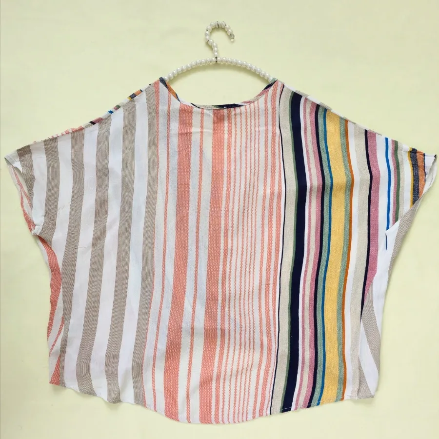 تیشرت نخی راه راه