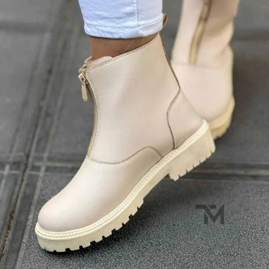 نیم بوت زنانه جلو زیپ