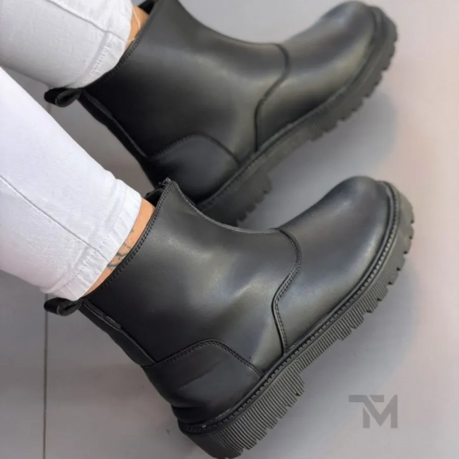 نیمبوت جلو زیپ شیک زنانه