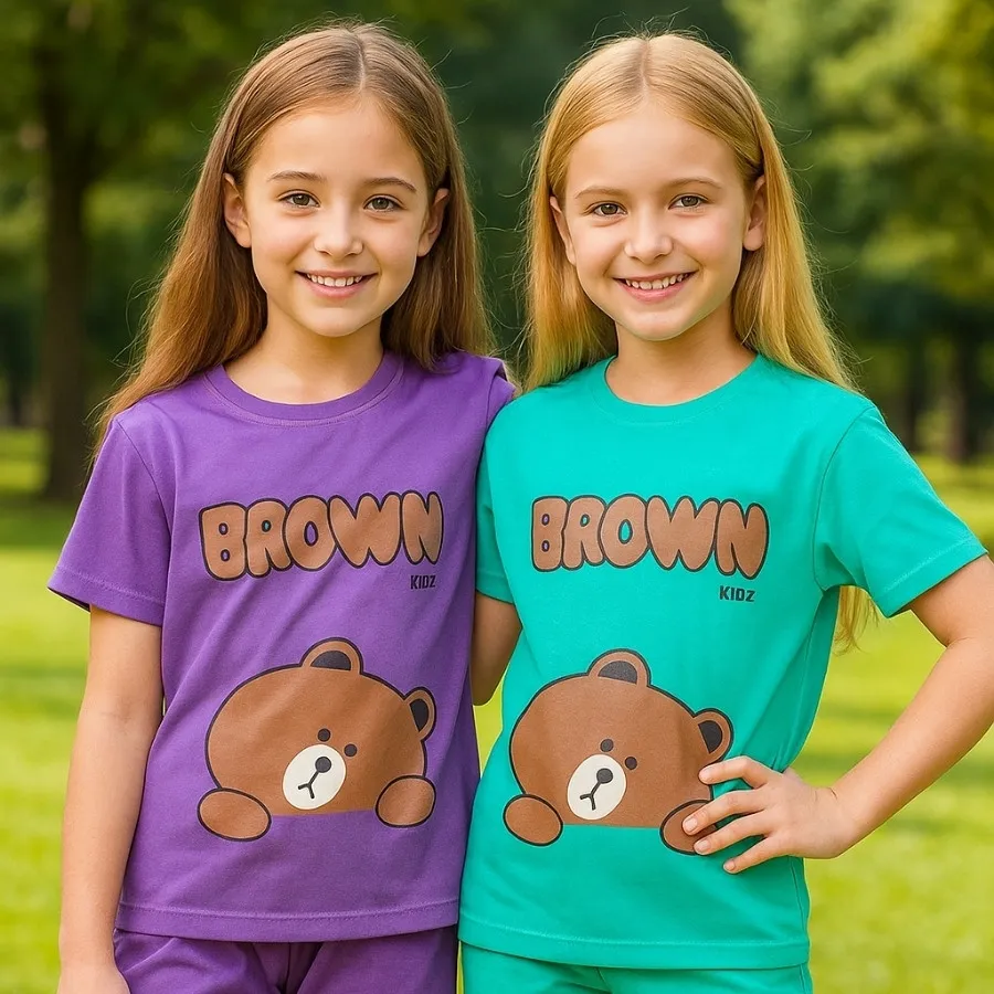 تیشرت شلوارک دخترانه