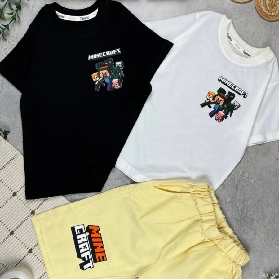 تیشرت شلوارک کتان