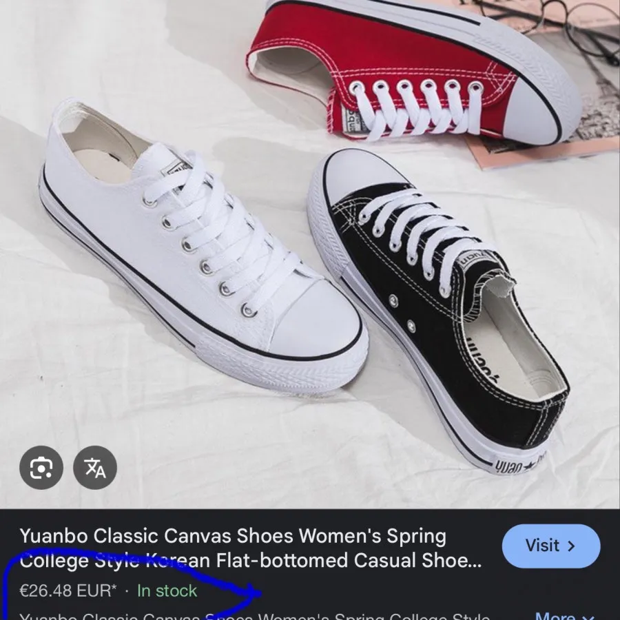 کفش کانورس برند yuanbo