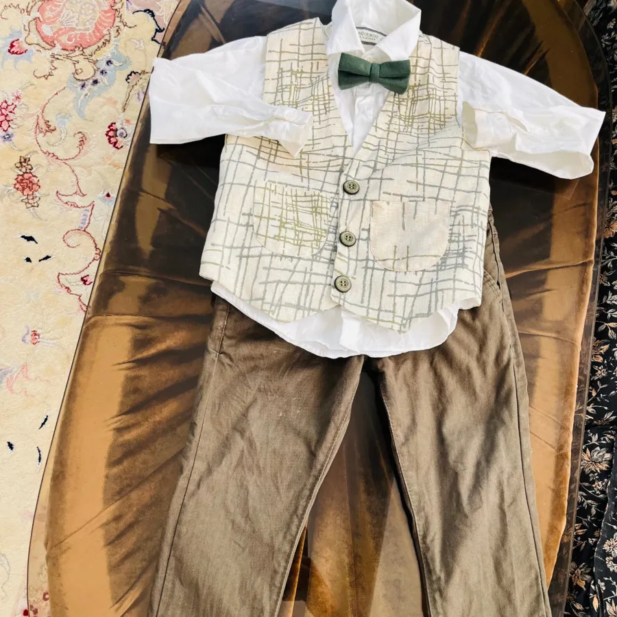 پیراهن جلیقه شلوار مجلسی