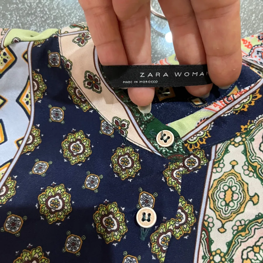 شومیز مانتویی zara