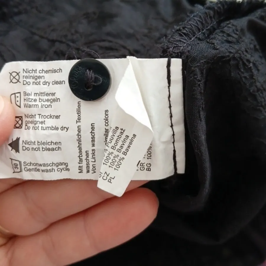 بلوز اندامی مشکی خارجی صد