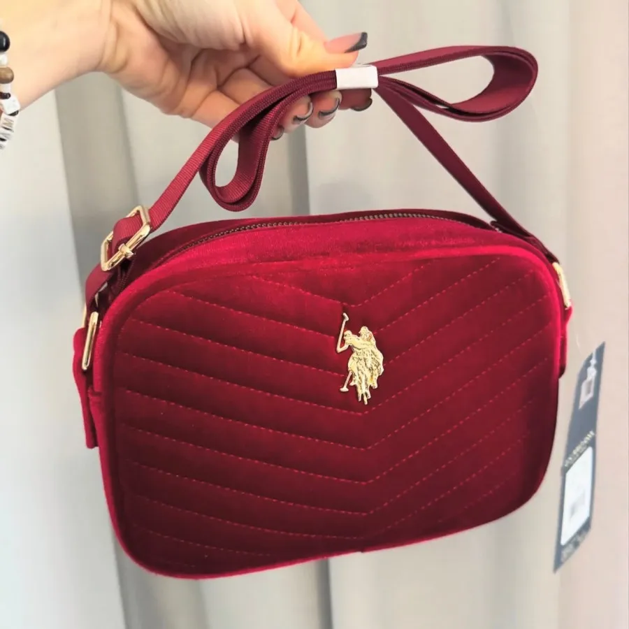 کیف مخملی US POLO