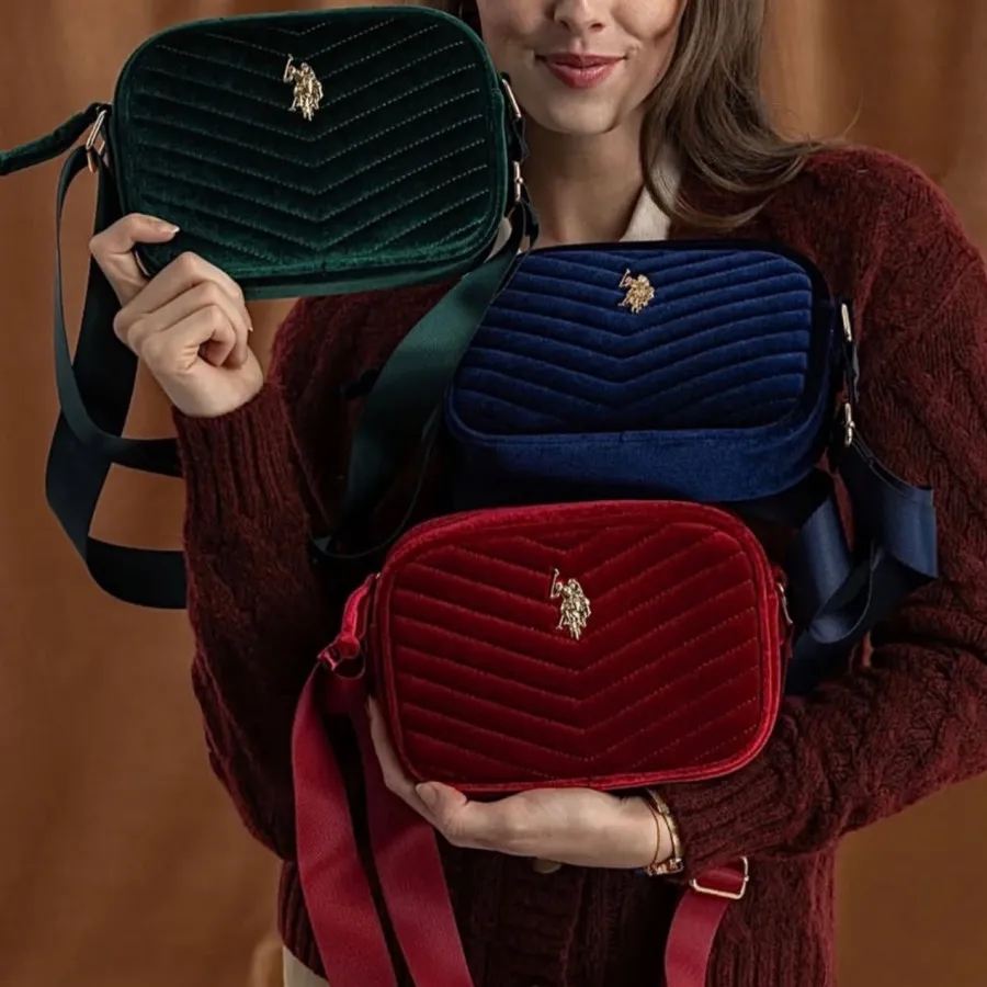 کیف مخملی US POLO
