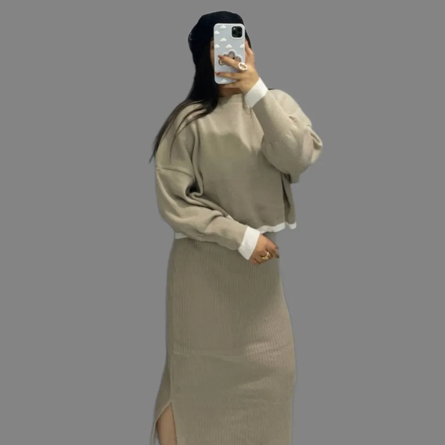 ست ماکسی و رویه بافت