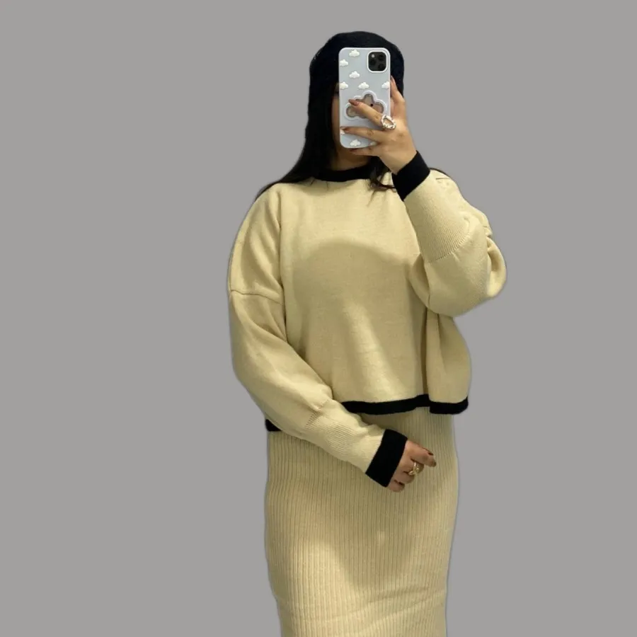 ست ماکسی و رویه بافت