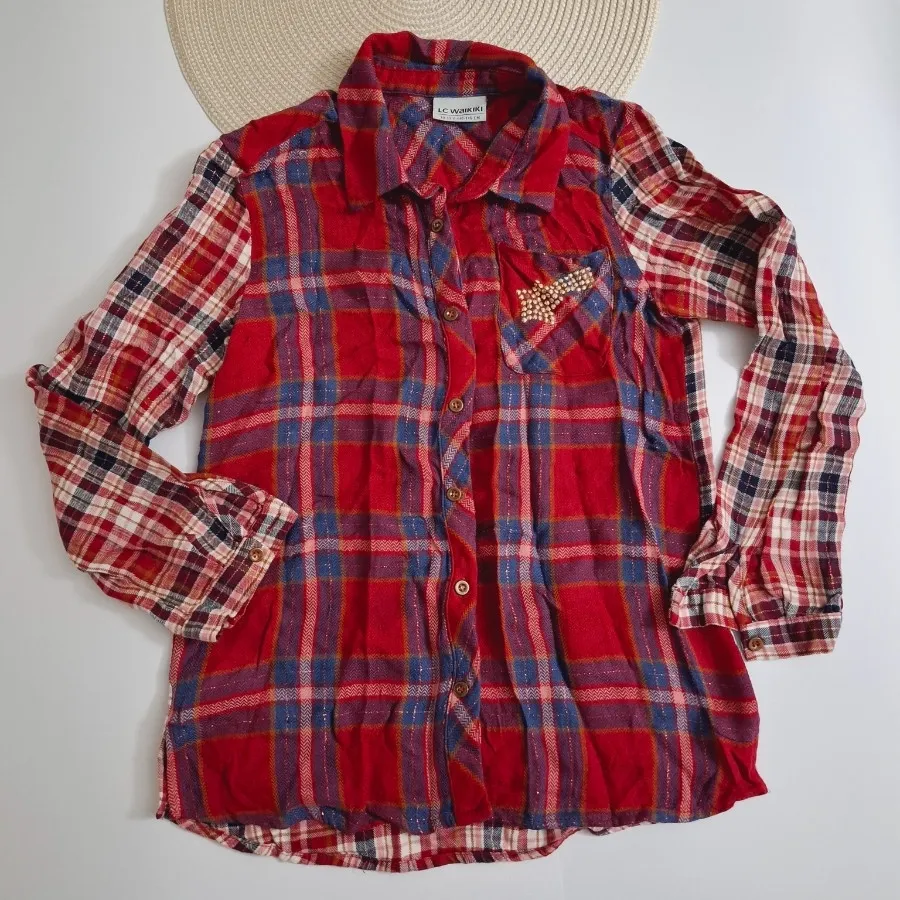 پیراهن دخترانه السی ترک