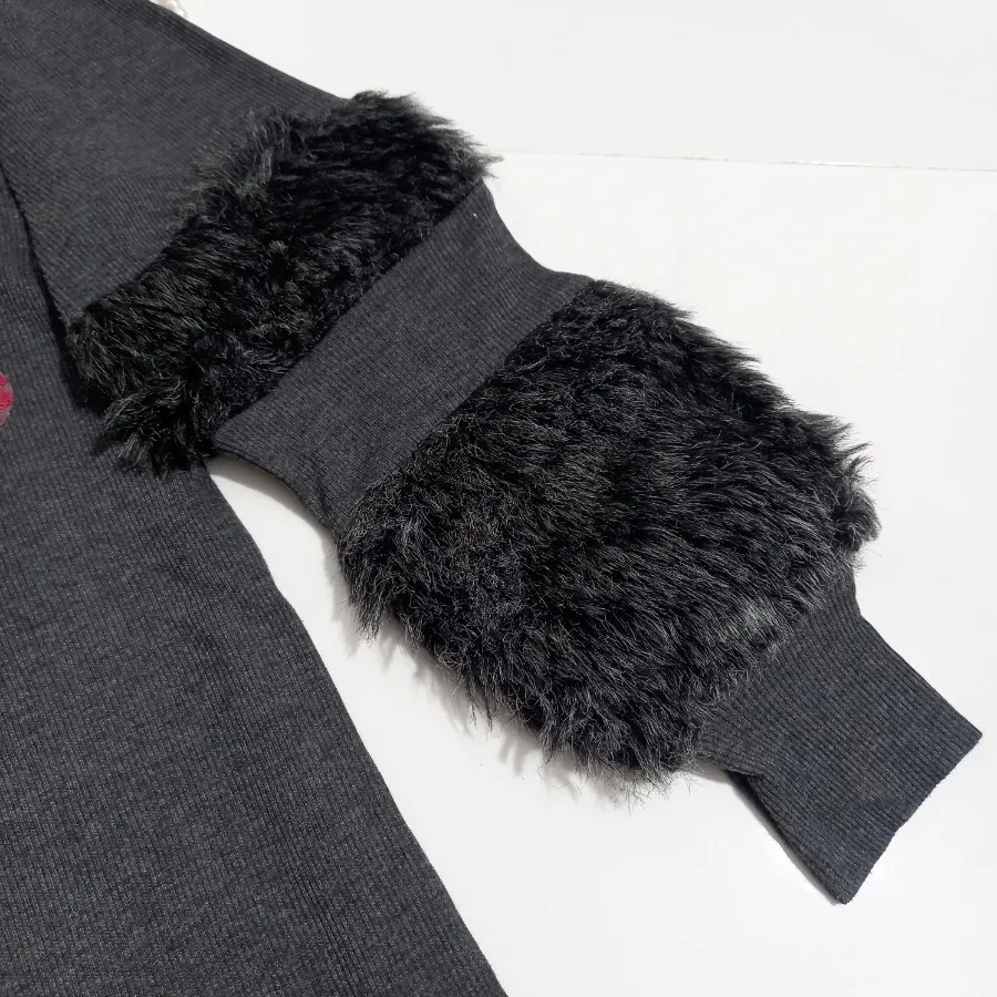 تونیک آستین خز دار