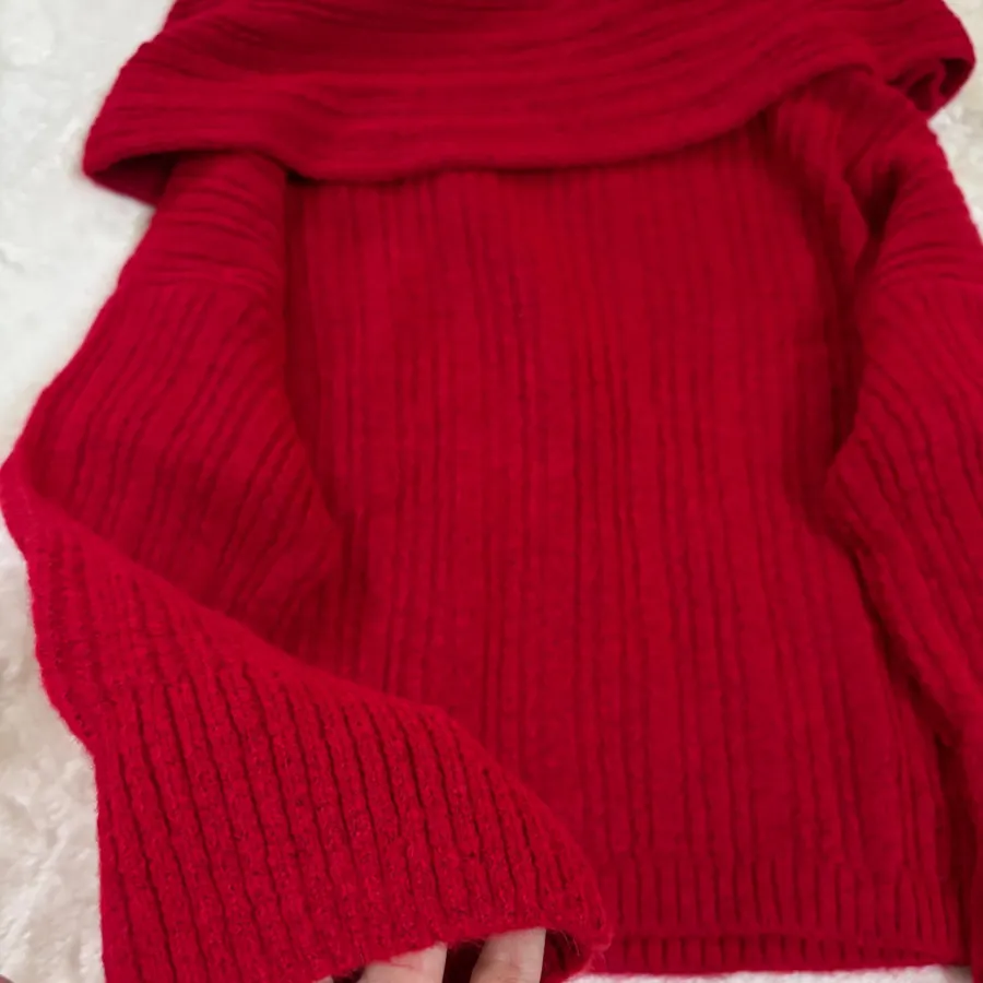 بلوز بافت قرمز