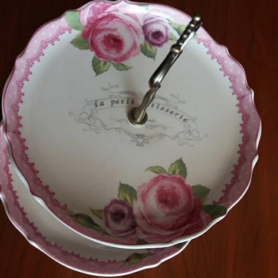 شیرینی خوری چینی طرح رز