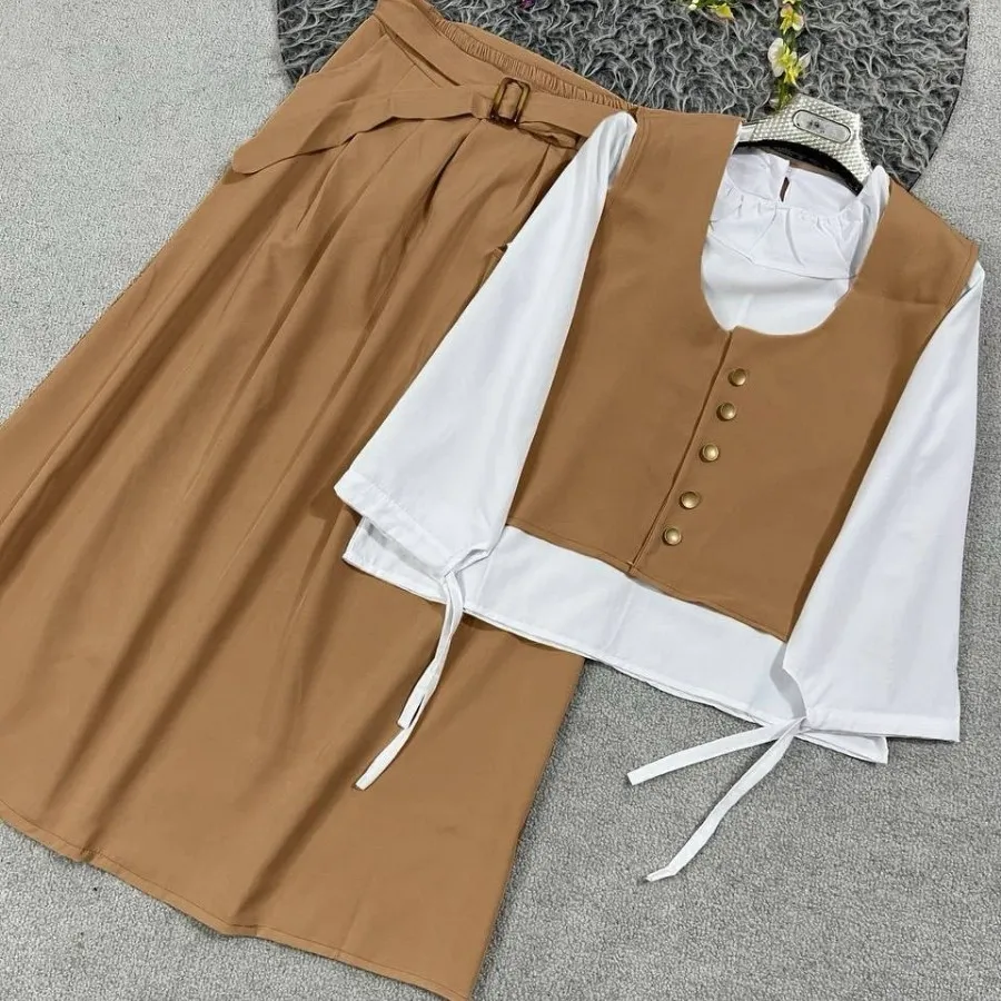 شومیز وست دامن کمربد