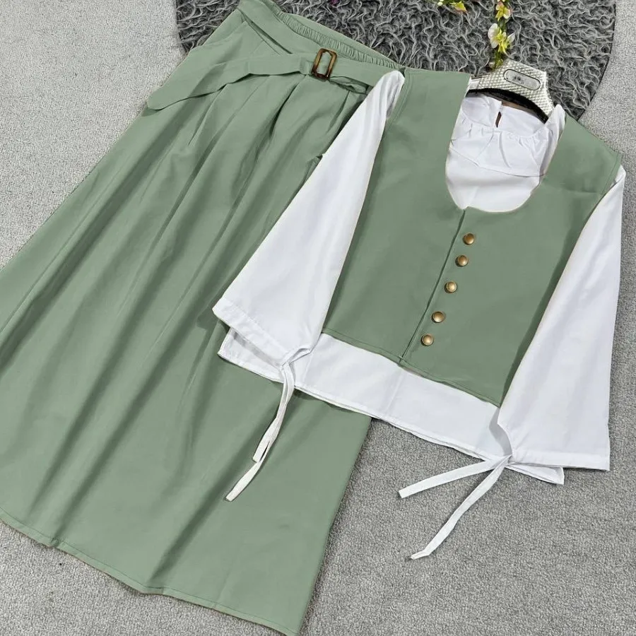 شومیز وست دامن کمربد