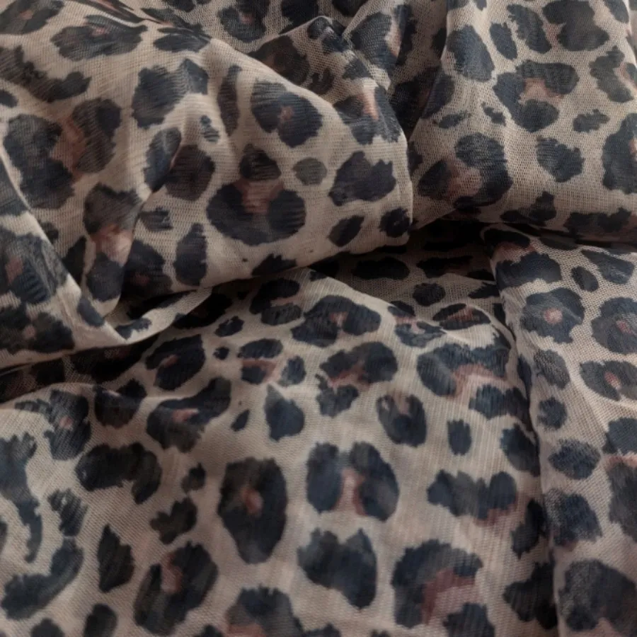 پارچه تور پلنگی