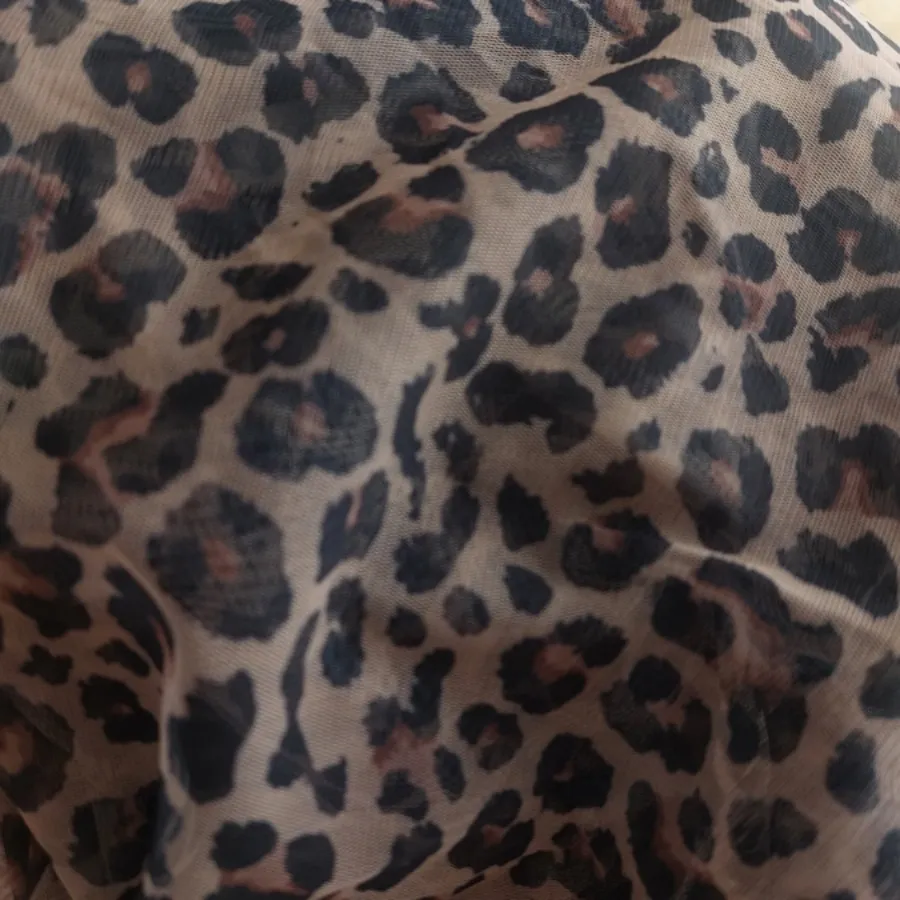 پارچه تور پلنگی