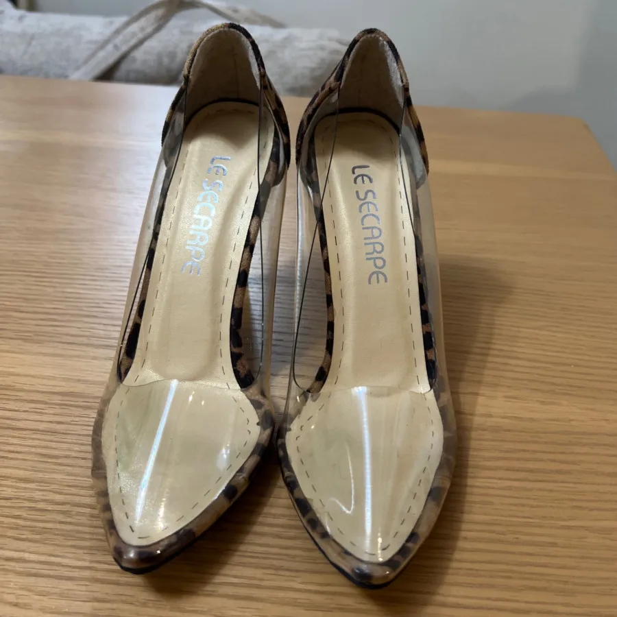 کفش طلقی پاشنه دار