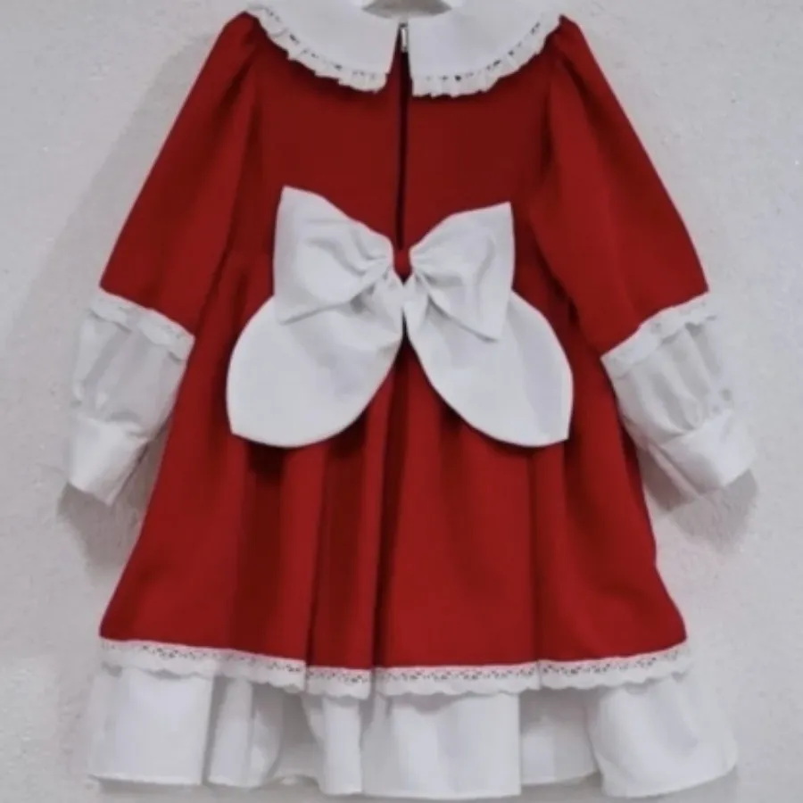 پیراهن دخترانه پفی جانا❣