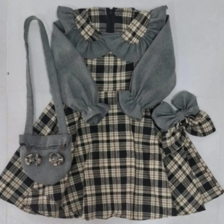 پیراهن دخترانه پاییز ستیا