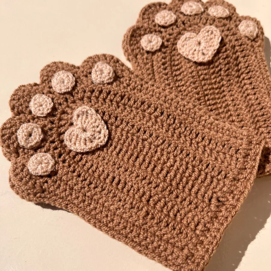 ست کلاه و دستکش خرسی?