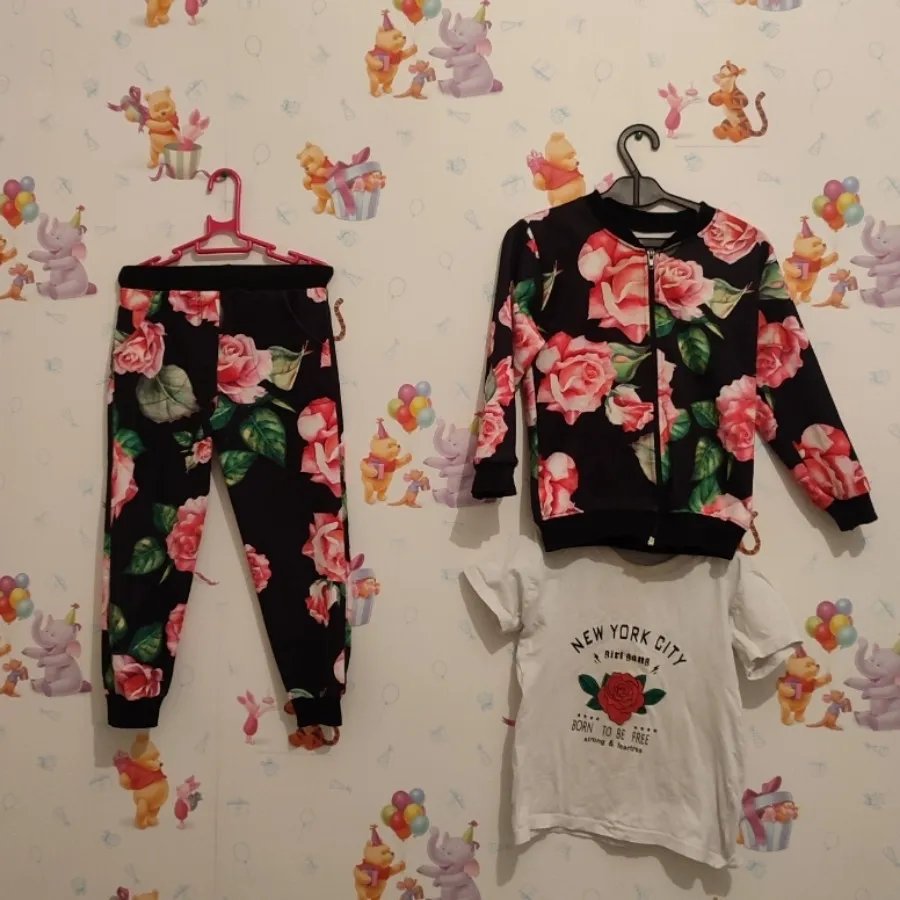 ست تیشرت سویشرت شلوار