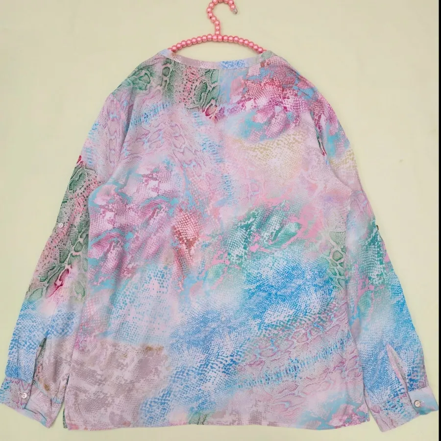 بلوز پوست ماری رنگی