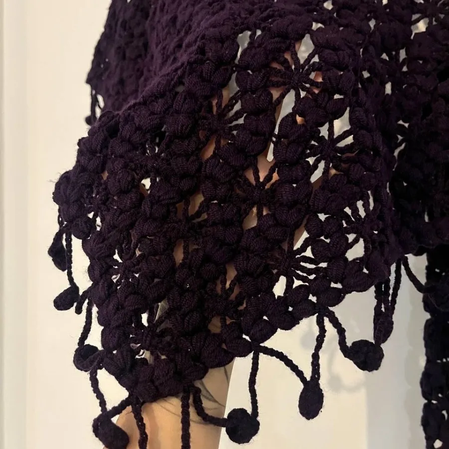 رو انداز زمستانی دست دوز