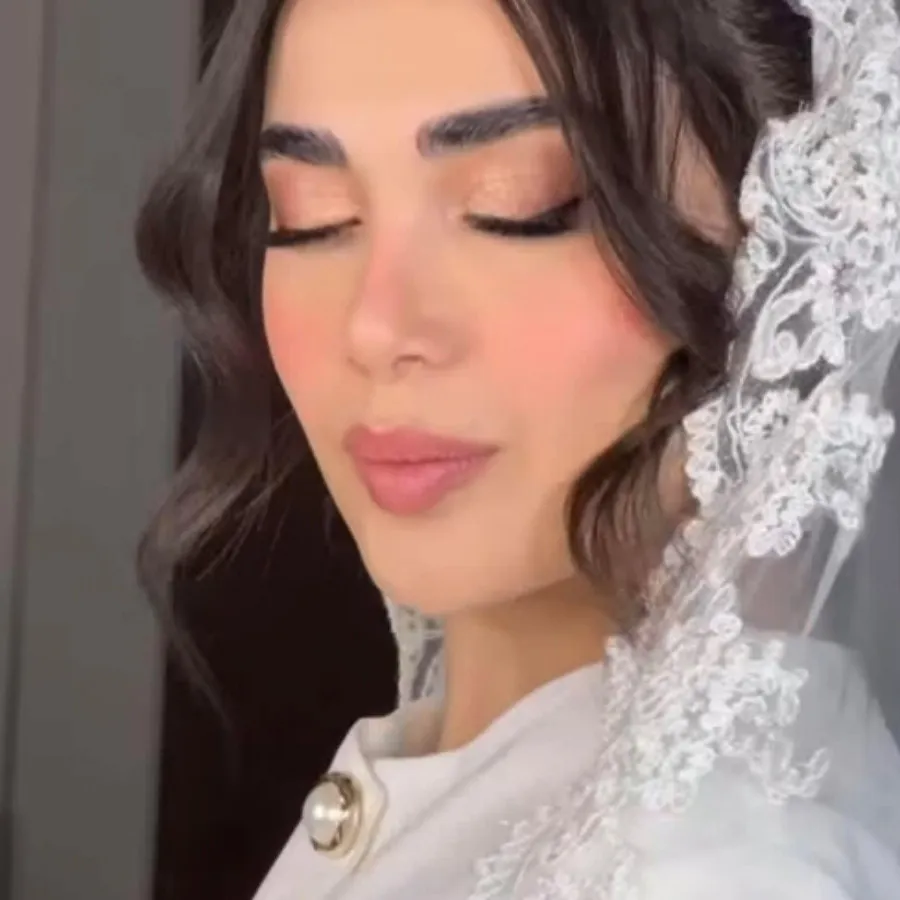 تور عروس لبه دانتل فرانسه