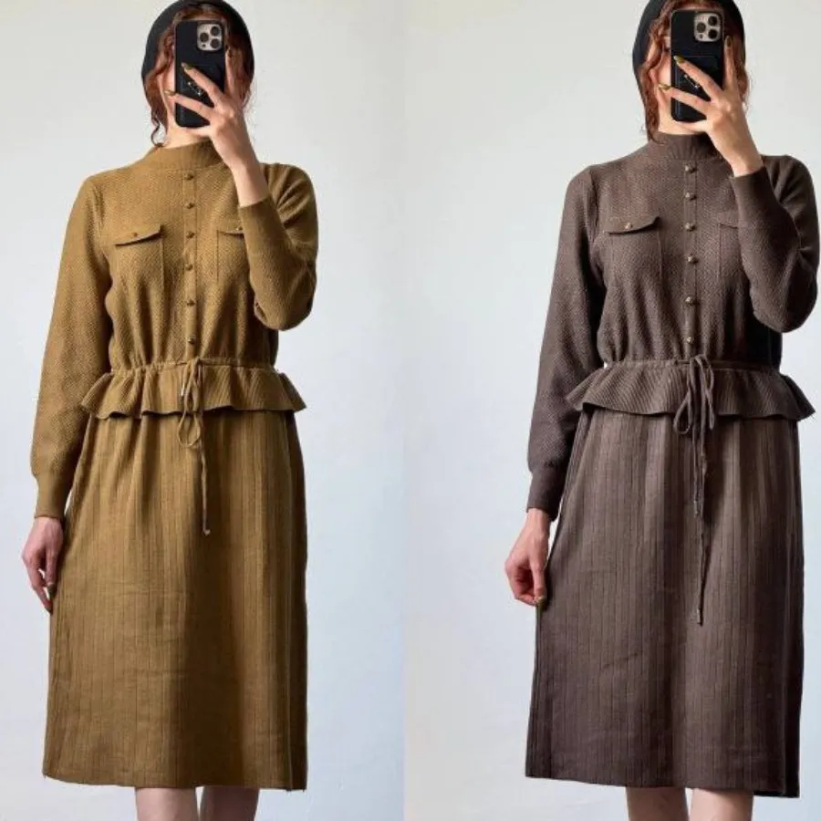 پیراهن بافت بلند گرم