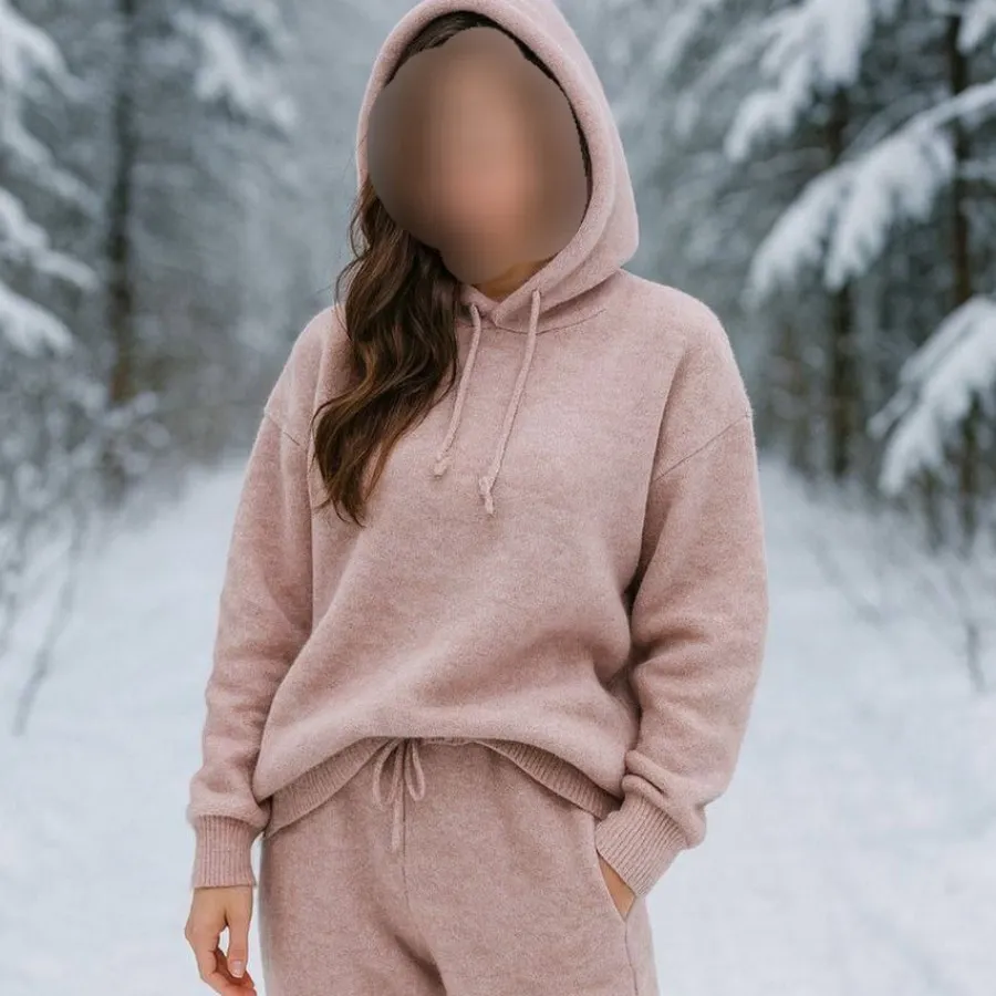 ست هودی شلواربافت