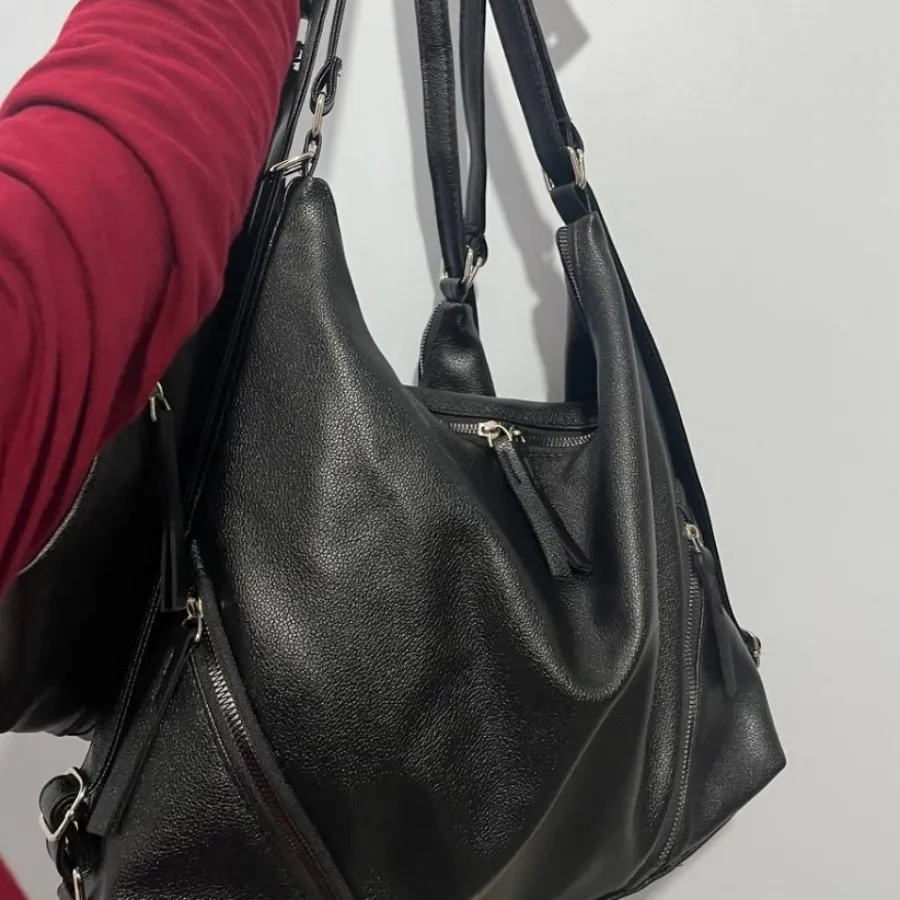 کیف 3کاره چرم مشکی