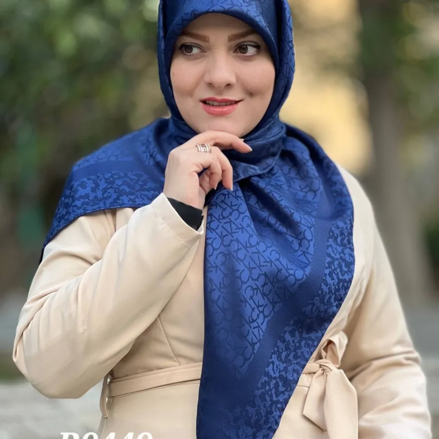 روسری ابریشم ژاکارد