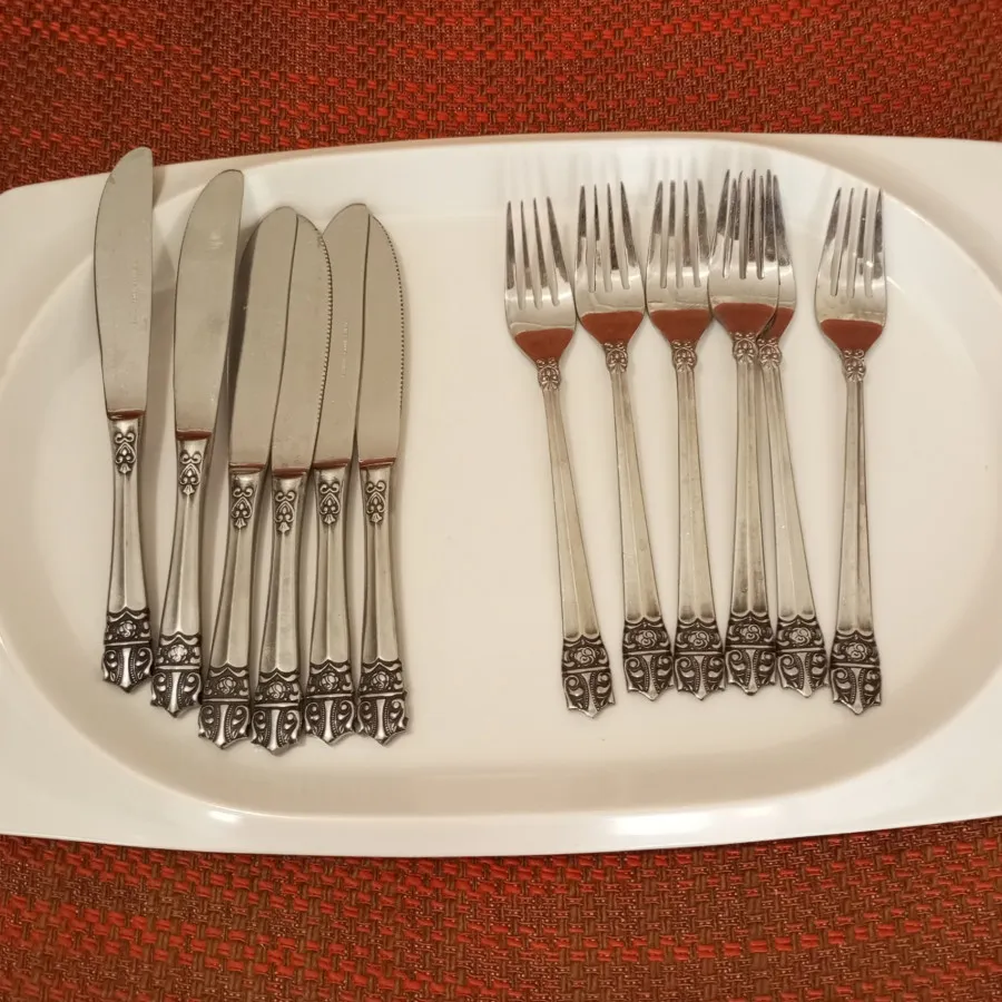 سرویس کارد و چنگال استیل