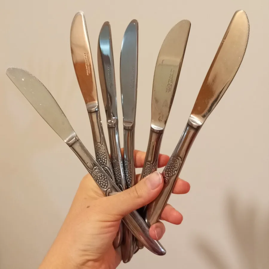 سرویس کارد استیل قدیمی